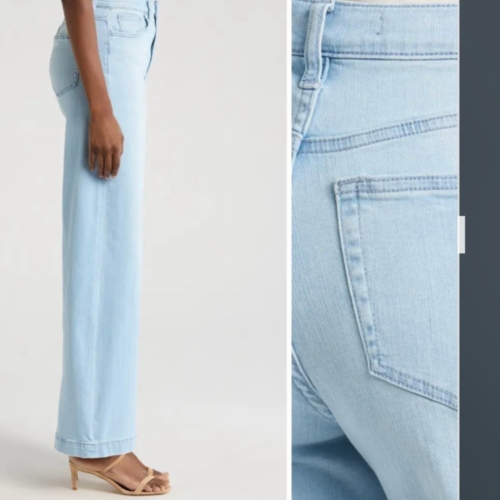 Joe's High Rise Wide Leg Jeans in El Salvador Size 29 - Picture 4 of 10